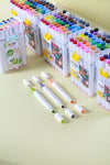 M&G Soft Brush Double-Tip Round Marker 24 colors [PD][1Set]