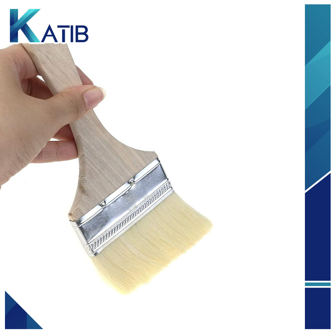 Faithfull FAIPBU4 Utility Paint Brush - 4 Inch (100mm) Blue Brush For DIY & Painting