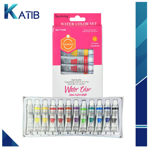 Keep Smiling Water Colors Set 12ml [PD][12's Set]