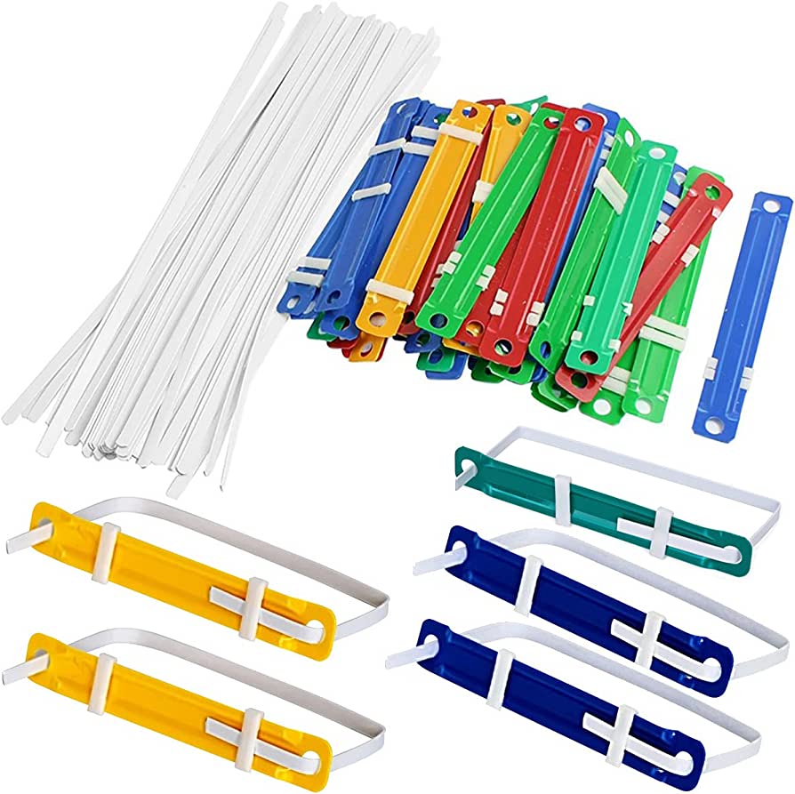 Paper Fastener Plastic (1 Box): Get FREE delivery and huge
