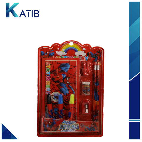 Spider-Man Stationary Set With 3 Marker [PD][1Pc]
