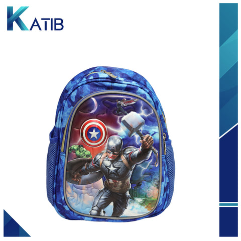 DAZZLING CAPTAIN AMERICA BACKPACK [1Pc][PD]