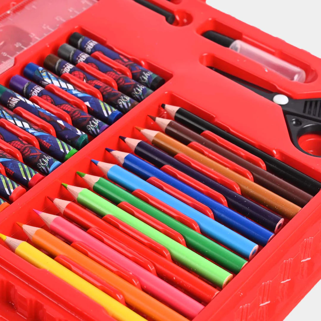 Spider-Man Color Kit 86PCs Set For kids [PD] – KATIB - Paper and ...