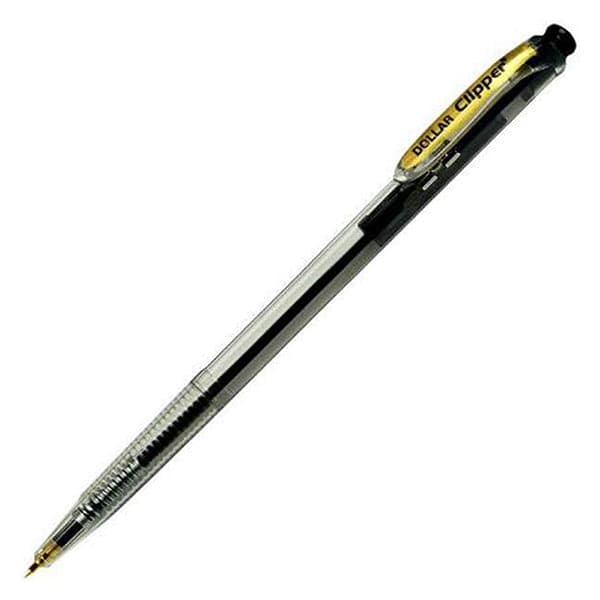Dollar Clipper Ball Pen Black [IS][1Pc]* Get FREE delivery and huge
