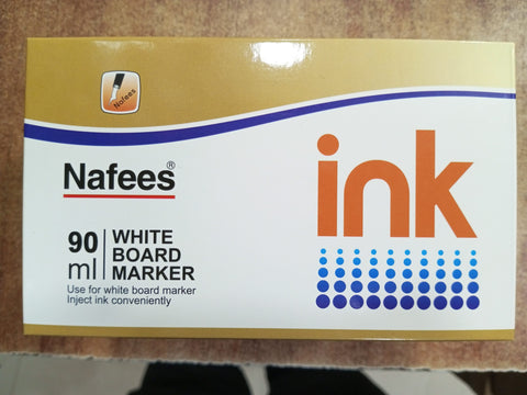 Nafees White Board Marker Ink 90ml[1Pc][IP]