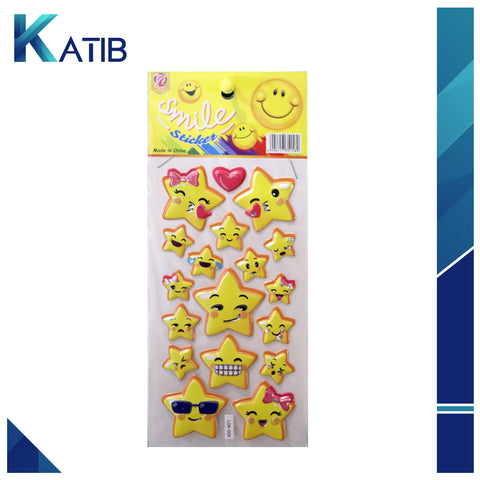 Big Emoji Star Stickers [PD][1Pack]