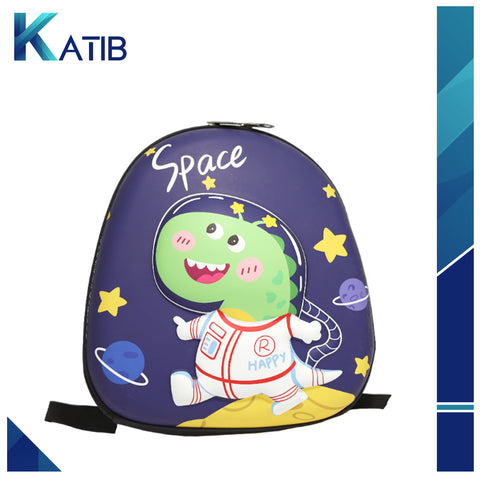 Space Dino Character Premium Quality Bag For Kids[1Pc][PD]