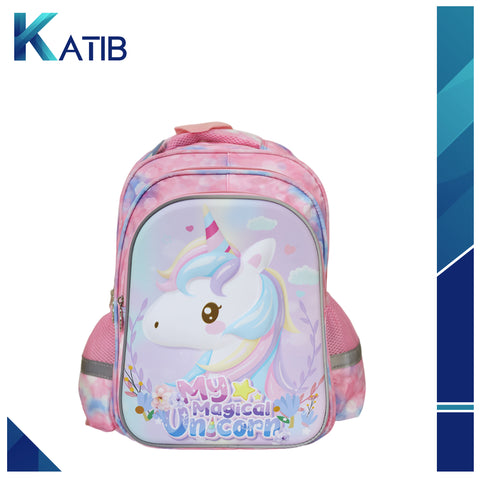 Magical Unicorn School Backpack For Kids [1Pc][PD]