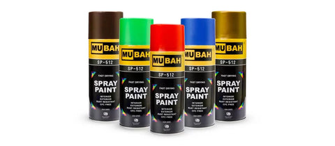 MUBAH Spray Paint - Silver [IP][1Pc]