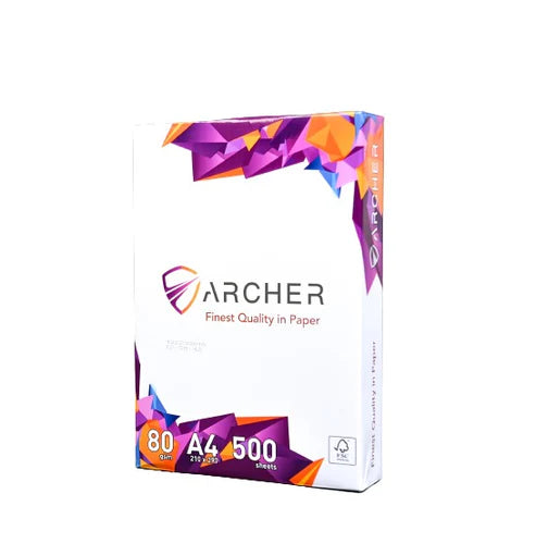 Archer 80GSm A4 Printing Paper [BOX] – KATIB - Paper and Stationery at ...
