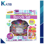 Personalized Beads Set For Kids 600+ Beads[1Pc][PD]