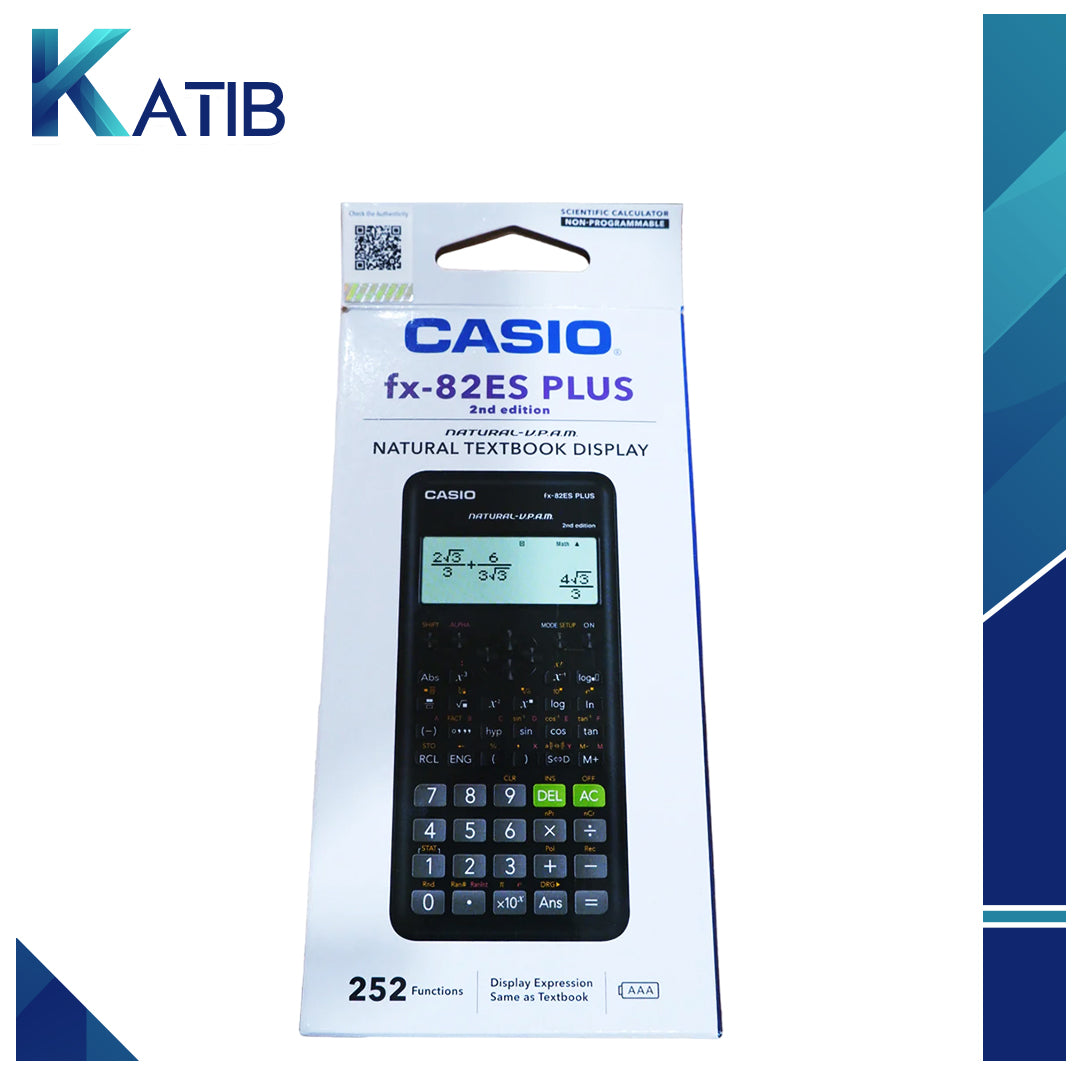 Fx 82es Plus Casio Fx82au Plus Ii Scientific Calculator Casio