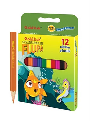 Goldfish Colored Pencil 12-half [IP][1Pack] : Get FREE delivery and ...
