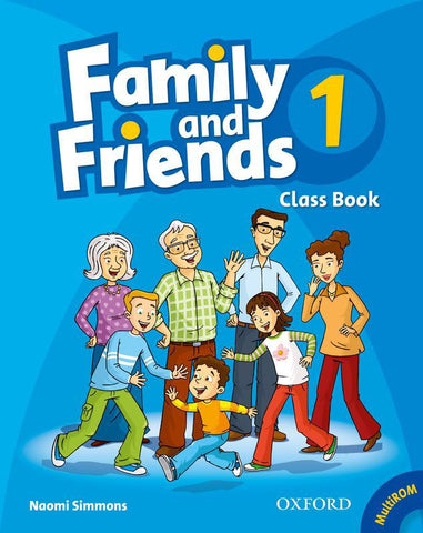 Family and Friends Level 1 Classbook and MultiROM Pack