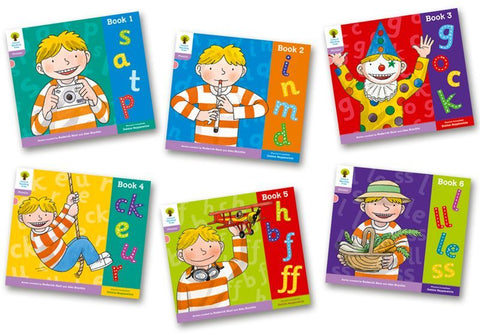 Oxford Reading Tree: Level 1+: Floppy's Phonics: Sounds and Letters: Pack of 6