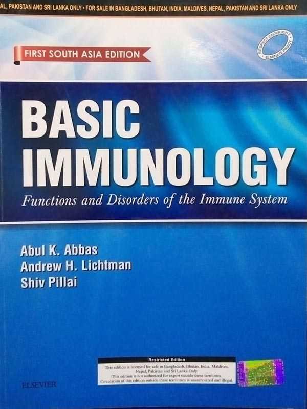 functions and disorders of the immune system pdf