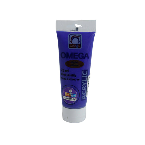 Omega Acrylic Tube 75ml Cobait Violet [PD][1Pc]