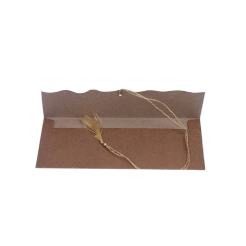 Fancy Brown Envelope [PD][1Pc]