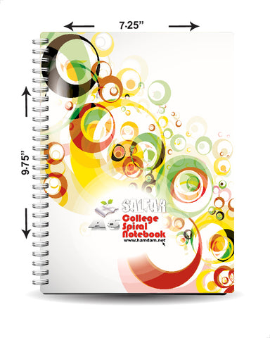 Spiral College Notebook 200 Pages [IP][1Pc]