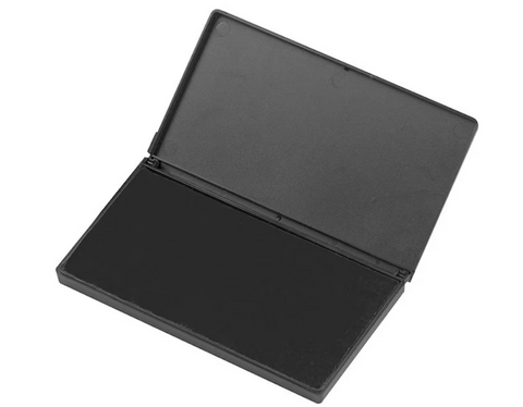Crystal Black Stamp Pad Economy Plastic Large [IP][1Pc]