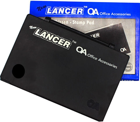 New Black Lancer Stamp Pad Jumbo 11.5 x 16 [IP][1Pc]