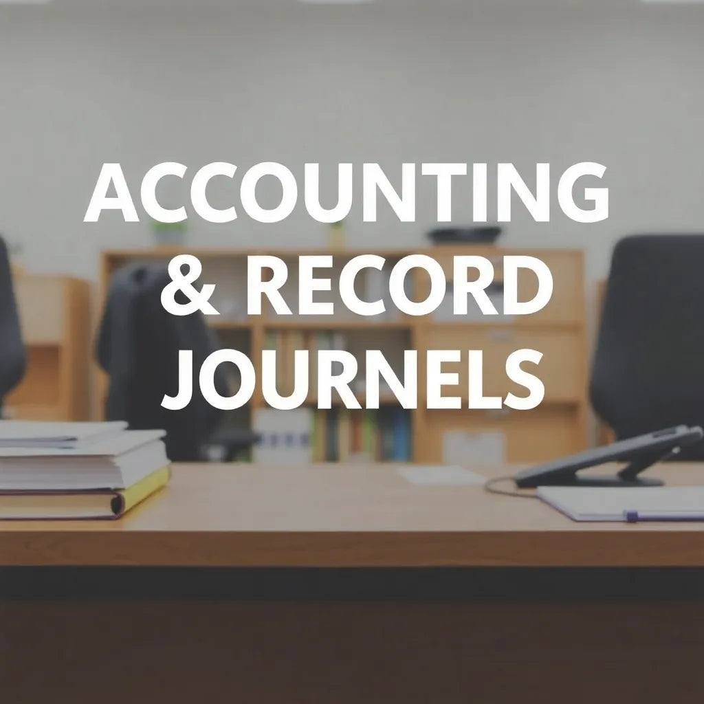 ACCOUNTING & RECORD JOURNALS – KATIB - Paper and Stationery at your ...