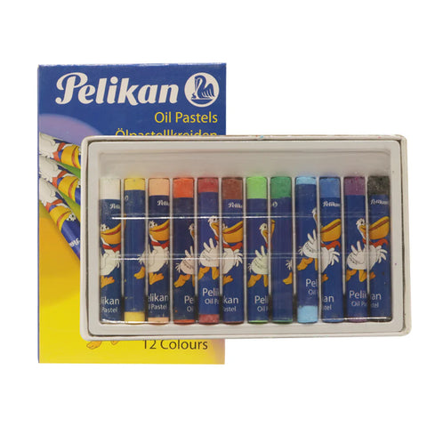 Pelikan Round Oil Pastel Pack of 12 [IP]