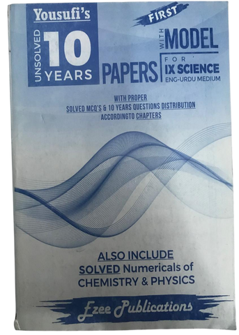 10 Year Unsolved 9 Class Science 2022 [PD]