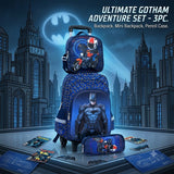 Batman Adventure Awaits Kids Trolley Bag for Superhero Explorers 3 in 1[1Pc][PD]