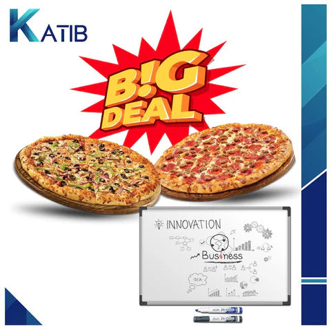 White Board 2 X 4 Pizza Deal