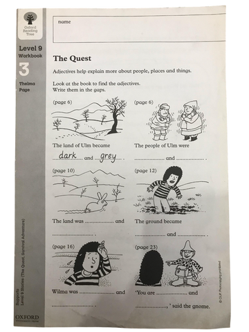 ORT Level 9 WB 3 The Quest  [PD]