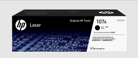 HP 107A Black Toner Cartridge [IP]