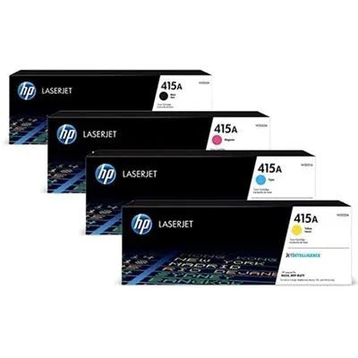 HP 415A Toner Cartridge Compatible [IP][Pack of 4]