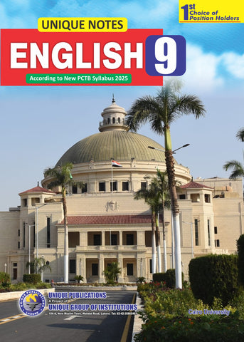 Unique Notes English 9th PTB 2025 [IP]