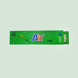Tick ALIF Green Eraser tip Pencil 12 PCS Pack (COB)