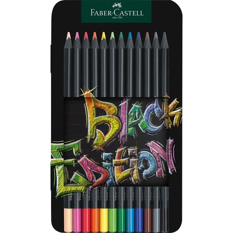Colour Pencils Black Edition tin 12x [IP][1Box]