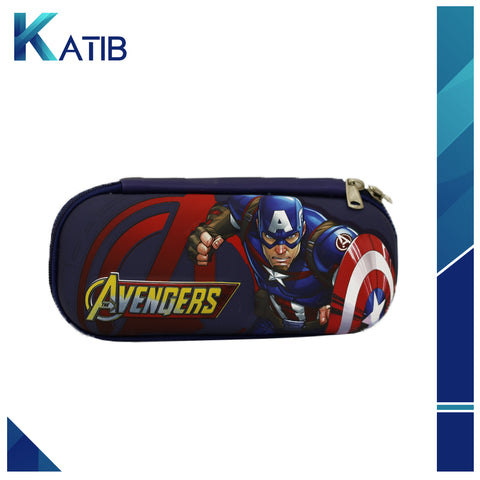 3D Embossed Avengers Geometry Pouch [1Pc][PD]