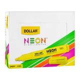 Dollar Neon Green Highlighter 5mm  [IS][1BOX]