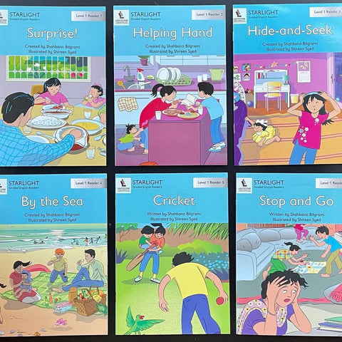 Starlight Graded English Readers Level 1 (pack of 6 readers) [IP]