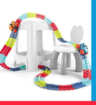 Changeable Track with LED Light-UP Race Car Flexible Rail &Electric Car Set 92 PCs [PD] [1 Pc]