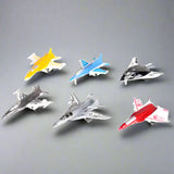 6pc Mini Diecast Fighter Jets Toy Set – Premium Military Aircraft  [PD]