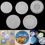 Clock Silicone Mold Mat Cup DIY Moulds[1Pc][PD]