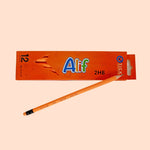 Tick ALIF Orange Eraser tip Pencil 12 PCS Pack (COB)