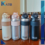 Cream Steel Water Bottle [PD][1PC]