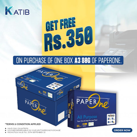 PaperOne All Purpose 80Gsm A3 Printing Paper [1BOX]
