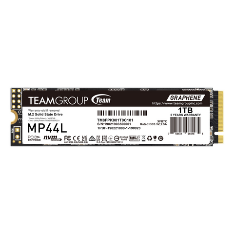 TEAM GROUP 1MP44L M.2 PCIe 4.0 SSD 1TB [IP][1Pc]