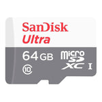 SanDisk Ultra microSDXC UHS-I 64GB Memory Card [PD] [1PC]