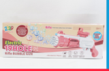10 Holes Rifle Electric Soap Bubble Gun Machine [PD][1Pc]