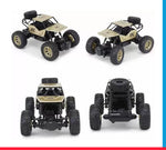 Off-Road Rock Crawler Die Cast Metal Car With Remote Control Random Color [PD][1Pc]