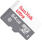 SanDisk Ultra microSDXC UHS-I 64GB Memory Card [PD] [1PC]
